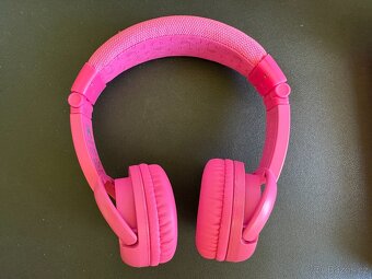 Dětská růžová sluchátka BuddyPhones - 3