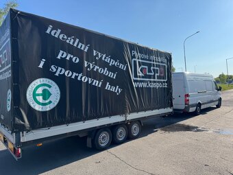 Valníkový plachtový přívěs Montex 3 nápravy - 3