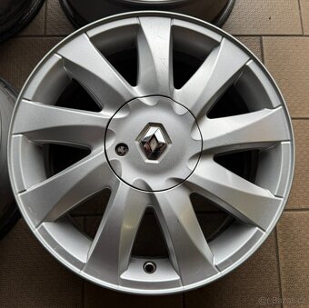 originální alu kola Renault 16", rozteč 4x100 ET49 - 3