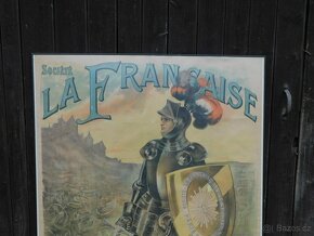 Originální cyklistický reklamní plakát "LA FRANCAISE" - 3