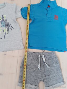 Trika a šedé kraťasy vel 98 - 3