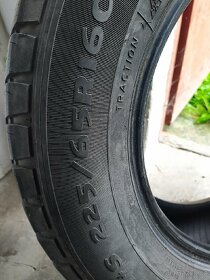 Prodám C pneu Fulda 225/65/16C zimni - 3