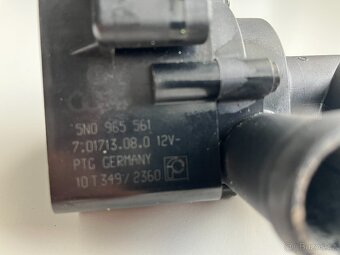 Přídavné vodní čerpadlo 5N0965561A 1.6 TDI CR, 2.0 TDI CR - 3
