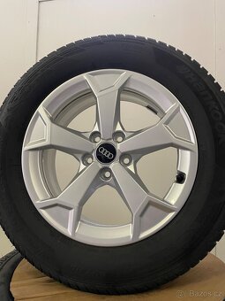 Original zimni alu Audi Q3 5x112 + 215/65/17 95% - 3