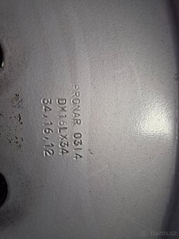 Disky Zetor PROXIMA, DW 16L-34 - 3