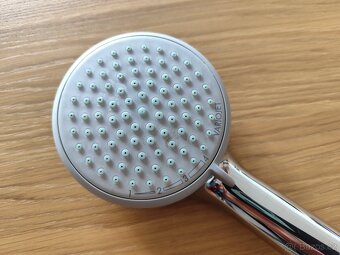 Kvalitní sprchová hlavice Hansgrohe, 4 funkce, použitá - 3