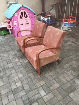 Staré křesla halabala - 3