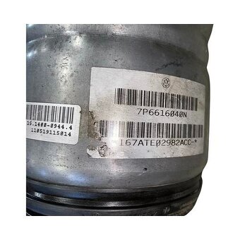 Levý a pravý přední vzduchový tlumič měch Audi Q7 4L - 3