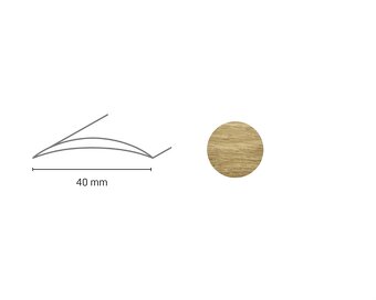 3 x Přechodový profil Döllken Profiles DP 03 S samolepicí 40 - 3