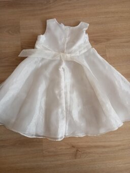 Bílé šatičky - vel. 18-24 m.. - 3