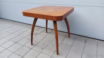 Stolek „pavouk" tmavé dřevo - 3