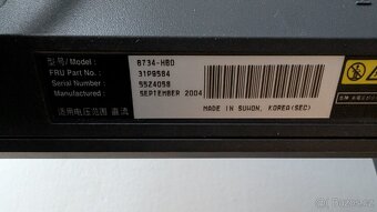 Monitor IBM Thinkvision 17" 3:4 LCD - 3