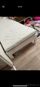 postel s roštem a matrací - 3