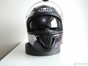 Helma na motocykl, skútr HJC s clonou - 3