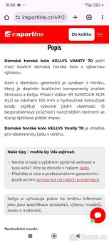 Prodám úplně nové dámské kolo Kellys Vanyty 70. - 3