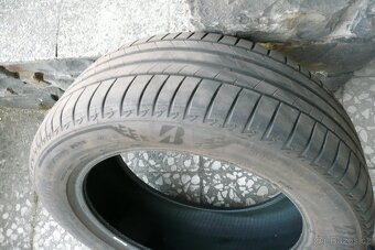Dvě letní pneu Bridgestone 225/55 R18 - 3