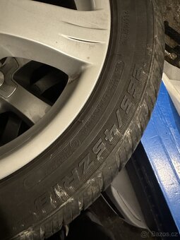 Prodám sadu ALU kol r18 5x120 s pneu - 3