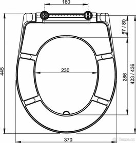 Nové WC sedátko Duroplast Alca - 3