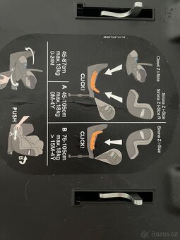 Základna Cybex Cloud Z otáčecím 360 a izofixem. - 3