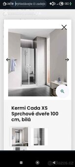 Dvoukřídlé sprchové dvere - 3