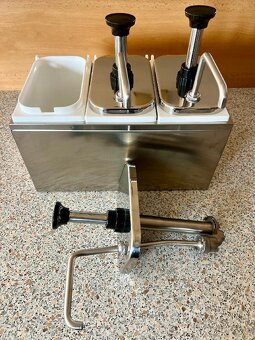 Dávkovač na omáčky - Gastro dispenser 2L x 3 - 3