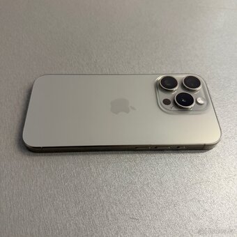 iPhone 15 Pro 128GB, 100% baterie, rok záruka - 3