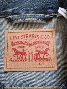 Pánská džíska Levi's Trucker velikost L (52) 1094 - 3
