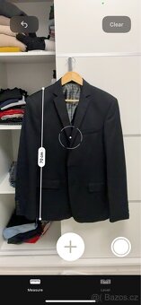 Set oblek, košile, kalhoty, pásek, kravaty 4ks - 3