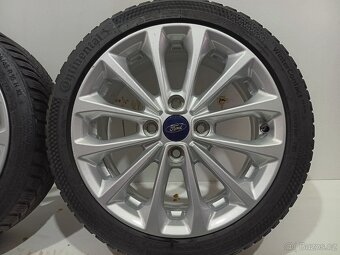 Zimní alu kola FORD 4x108 R16 ET47,5 pneu 195/45/16/ - 3