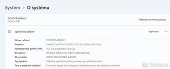 Dell Latitude 5500,i5-8365U,WIN 11,SSD 500GB,RAM 16GB,15.6 p - 3