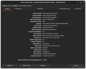 INTEL SSD 330 Series 180 GB 2,5" SATA III - 3