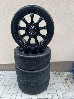 Originál ALU KOLA BRABUS MERCEDES 5x112 r22 nové zimní pneu - 3