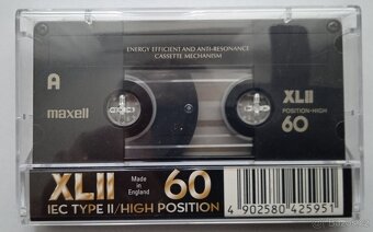 TDK/ BASF /MAXELL - magnetofonové kazety - 3