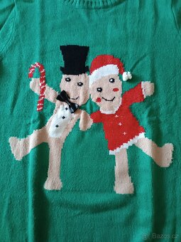 Svetr s vánočním motivem - vel. M - 3