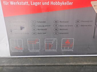 Pracovní/záhradní stůl nový - 3