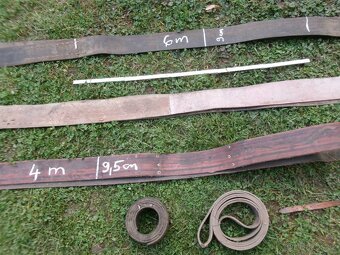 prodám staré litinové řemenice na plochý řemen..... různé dr - 3