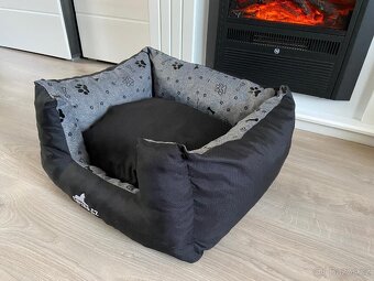 Prémiový kvalitní textilní pelíšek-voděodpudivý-60x50cm=NOVÝ - 3