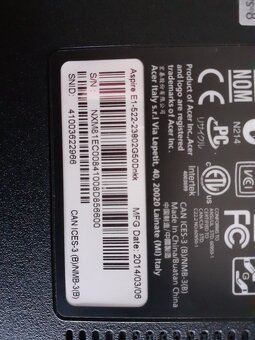 Acer Aspire E1-522 s OSFlex - 3