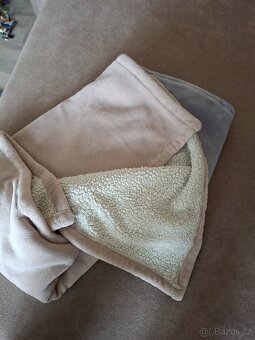 2x Beránková deka - 3