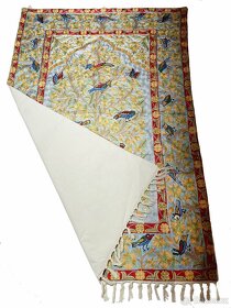 Ručně vyráběný hedvábný koberec z Himaláje - Tree of Life - 3