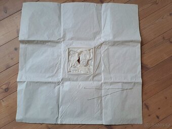 Papírové svítidlo Ikea - polštář 70x70 cm - 3