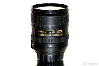 Nikon AF-S 16-85mm f/3,5-5,6 VR + UV filtr TOP STAV - 3
