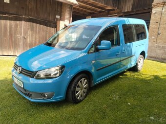 VW Caddy maxi 2,0tdi,103kw,dsg,serviska,7 mist - 3