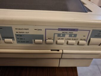 Pro sběratele nefunkční Epson LQ-570 (1993) s kabeláží. - 3