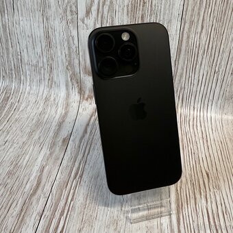 iPhone 16 Pro 128GB, černý, eSIm,100% baterie (rok záruka) - 3