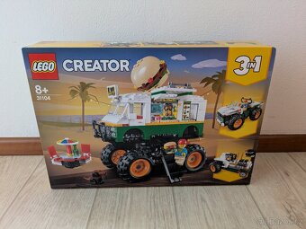 Lego Creator 3v1 31104 Hamburgerový monster truck - 3