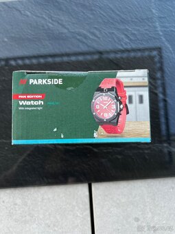 Parkside hodinky-červené - 3