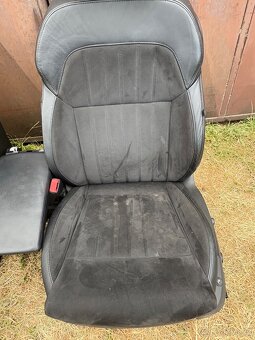 Sedačky škoda superb 3 combi kůže a alcantara - 3