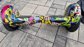 Hoverboard Graffiti Offroad APP,kola 10" - 3