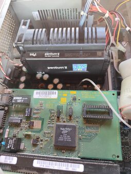 retro pc 486 s monitorem a bonus pentium II optiplex - 3